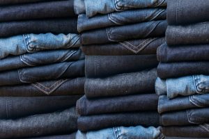 Verschillende soorten denim