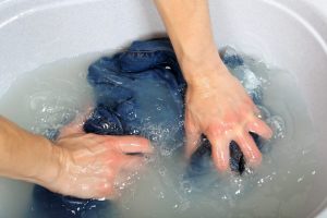 Denim met de hand wassen