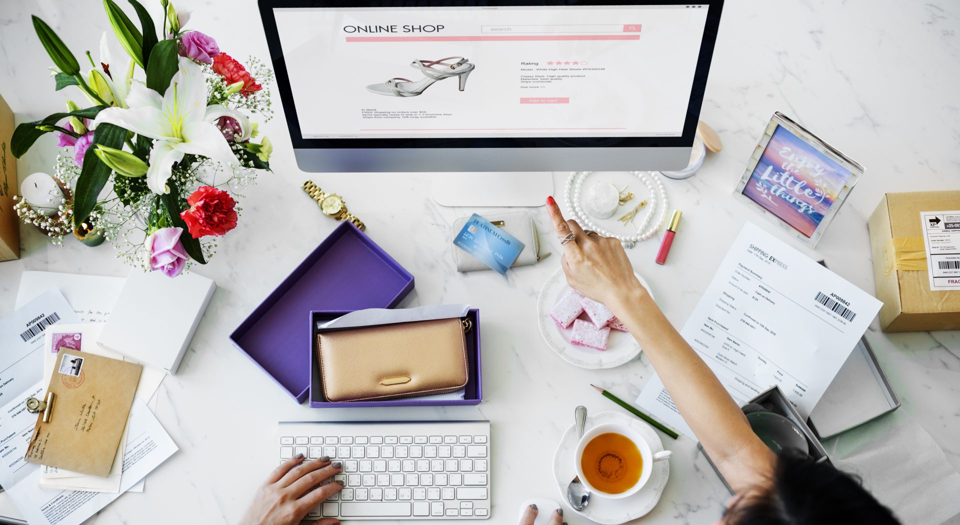 Online shoppen - geld uitgeven