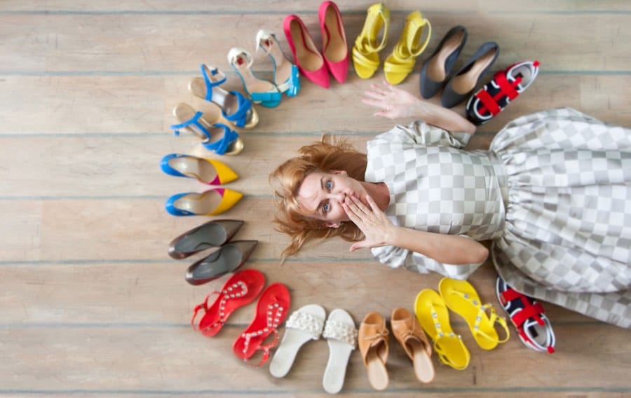 Allerlei schoenen voor elk type voet