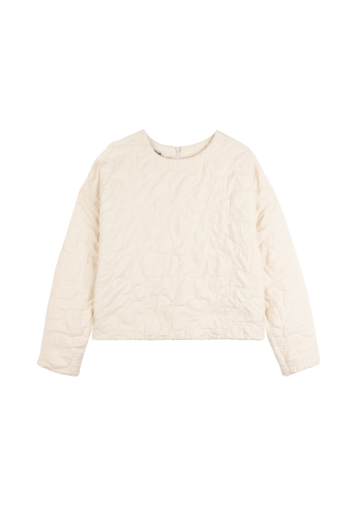 Vanilia Padded sweater Turtledove