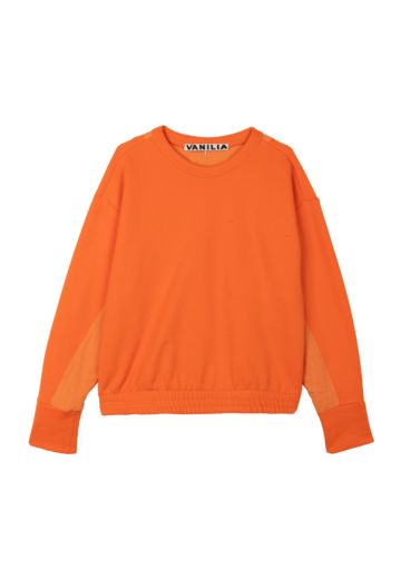 Vanilia Utility tricot sweat Koi orange