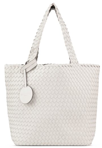 Reversible Tote Bag BAG08 M - 100710 White Silver | White Silver