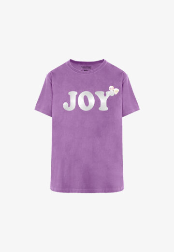 Newtone Trucker Joy t shirt purple - S-36
