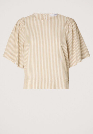 Selected Femme Hillie Striped Blouse