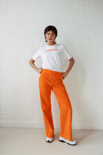 Rixt KINGSDAY trousers - orange - 11501