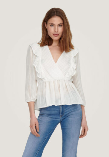 Only London 3/4 Ruffle Blouse