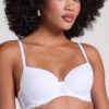 Hunkemöller Voorgevormde beugel bh Angie Wit