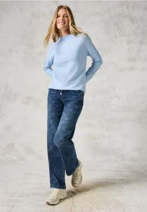 Shirt met lange mouwen en glitter