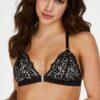 Hunkemöller Voorgevormde triangle bralette Rose Zwart