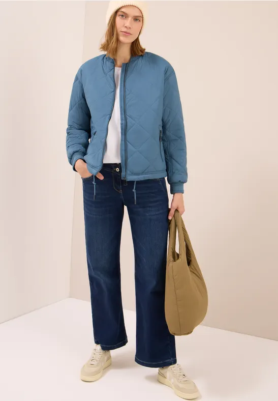 Blouson met doorgestikt patroon