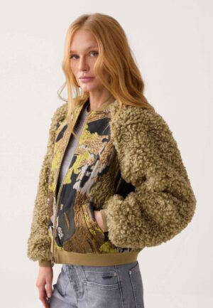 Summum Jacquard Bomber Jacket