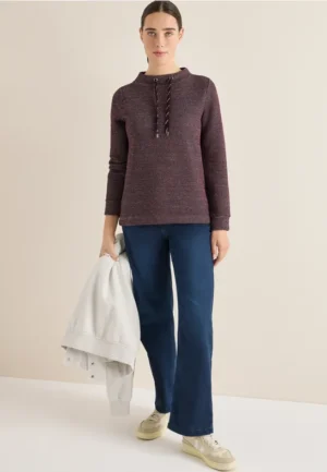 Sweater met structuur