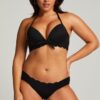 Hunkemöller Rio Bikinibroekje Scallop Zwart