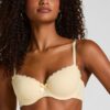 Hunkemöller Voorgevormde beugel bh Lola Geel
