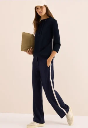 Shirt met gallonstrepen