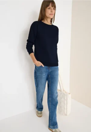 Sweater met kabeldetail