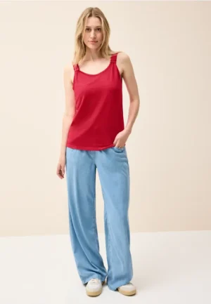 Top in gebreide look