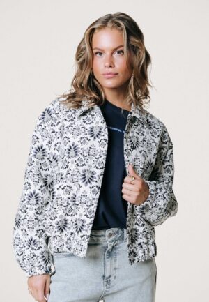 Colourful Rebel Bente Flower Jacquard Jack