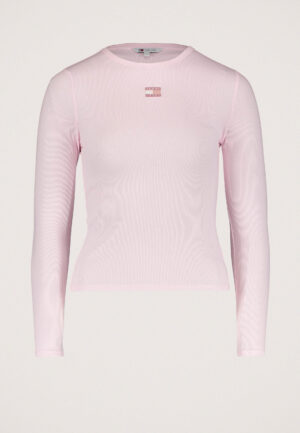 Tommy Jeans Slim Fit longsleeve T-Shirt Met Tommy-Badge