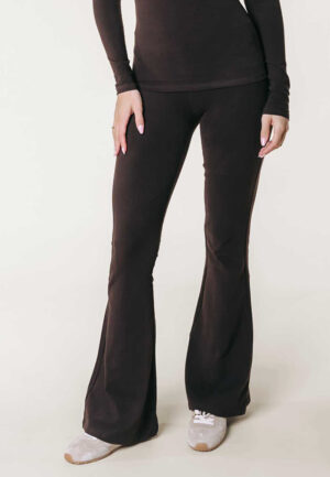 Colourful Rebel Fitted Flare Pants