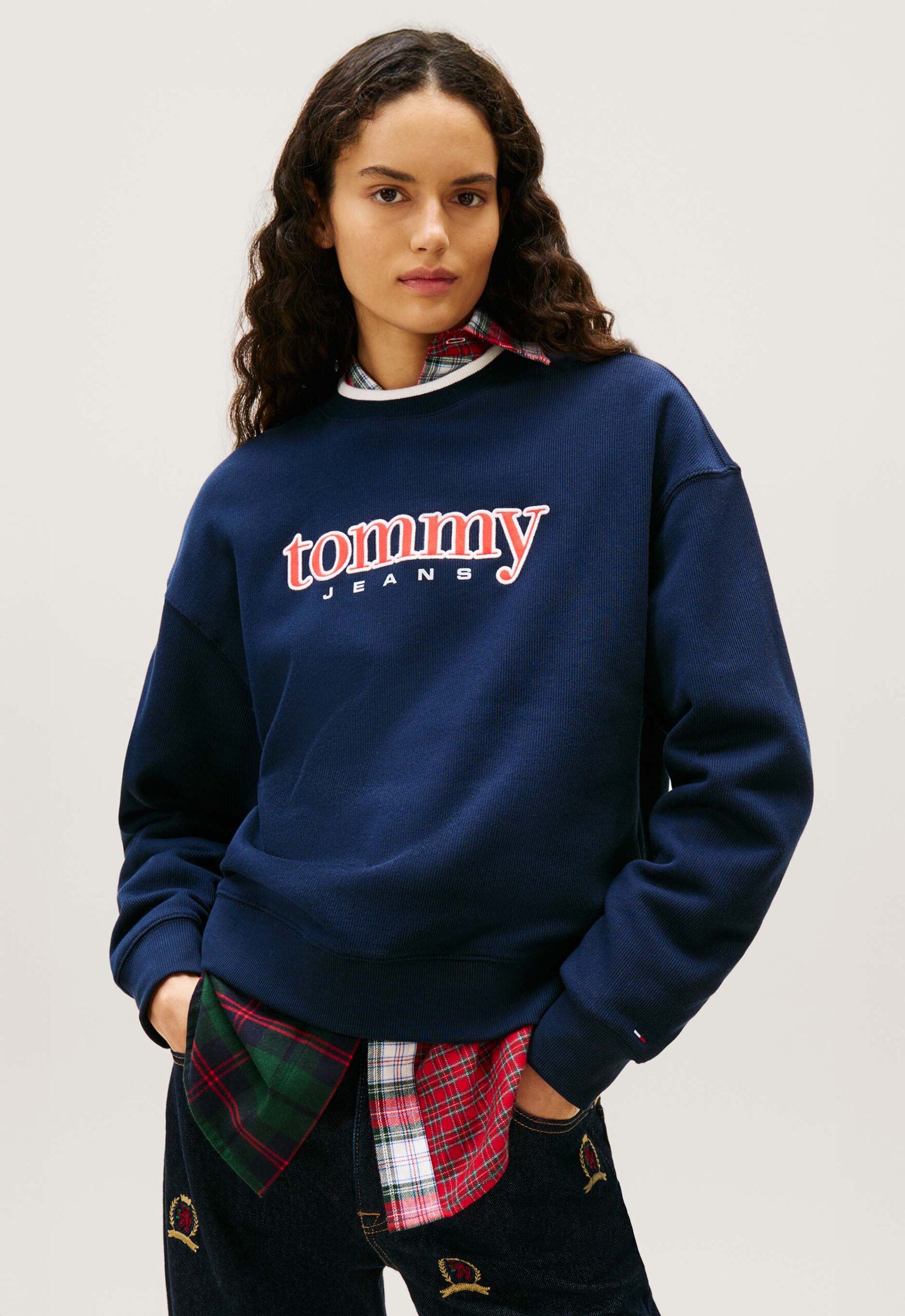 Tommy Jeans Boxy Fleece Sweater
