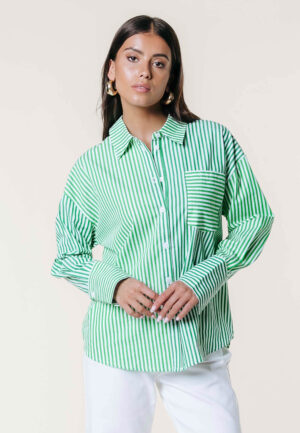 Colourful Rebel Talia Stripe Blouse