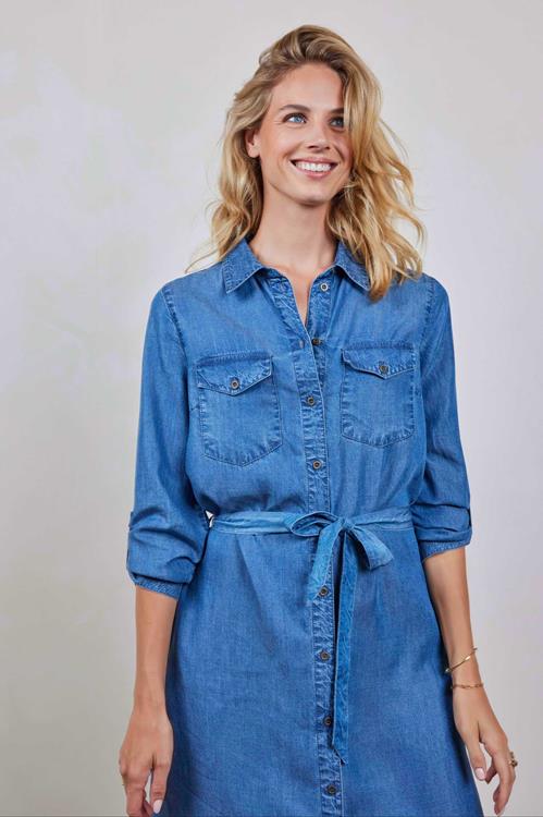 Dress Dani denim Denim mid blue