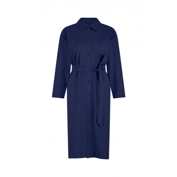 Studio Anneloes - Blauw | Dames | Jurk | Blauw | L | regular | Kamst mode