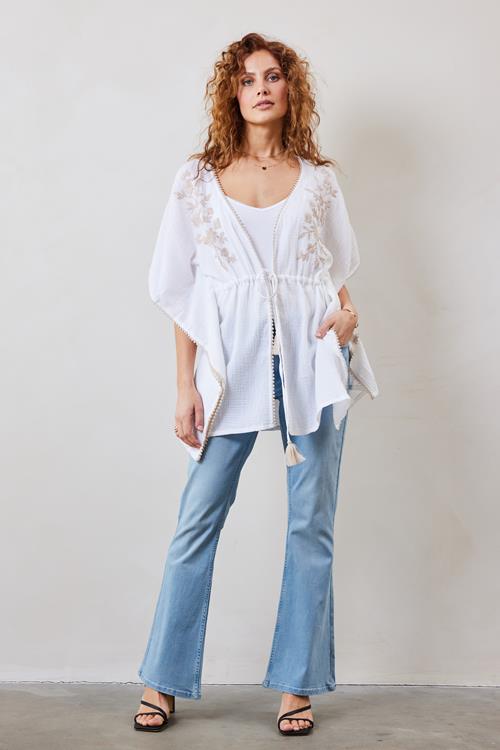 Kaftan Embro Offwhite