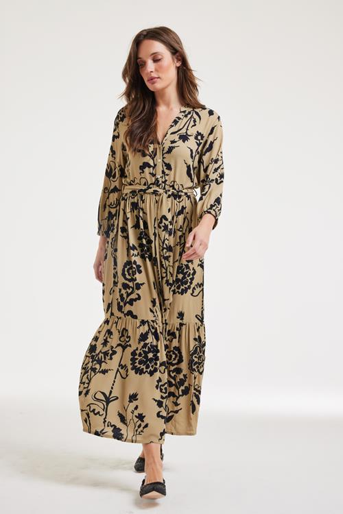 Dress Melody Sand Bouquet hunt print - Afbeelding 2