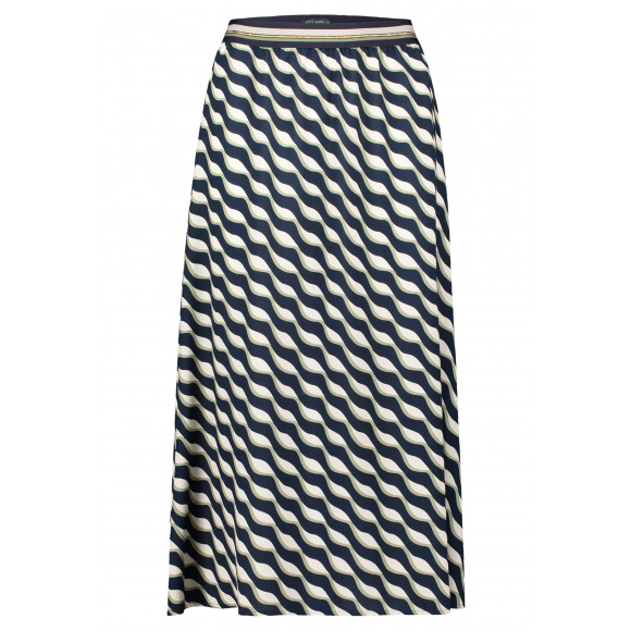 Betty Barclay - Blauw | unisex | Rok | Blauw | 38 | regular | Kamst mode