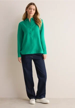 Blouse in effen kleur