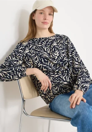 Blouse met knoop