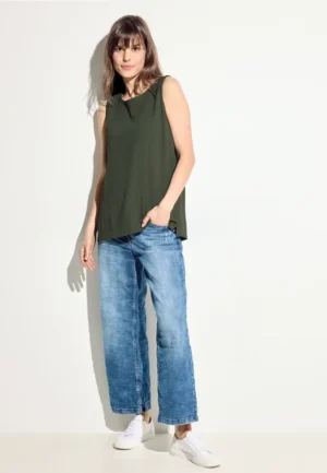 Blousetop met structuur