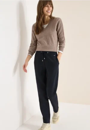 Broek met smalle pijpen