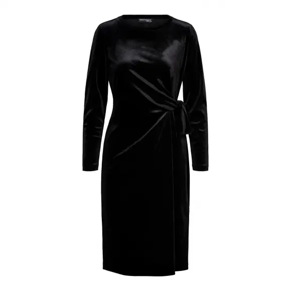 &Co - Zwart | Dames | Jurk | Zwart | XXL | regular | Kamst mode