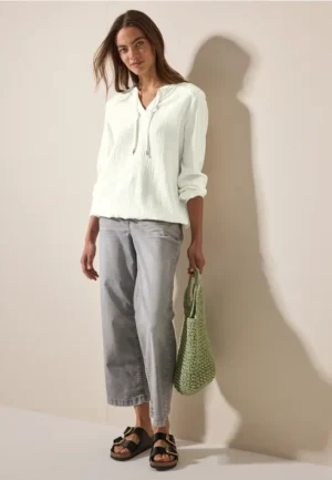 Gestructureerde blouse