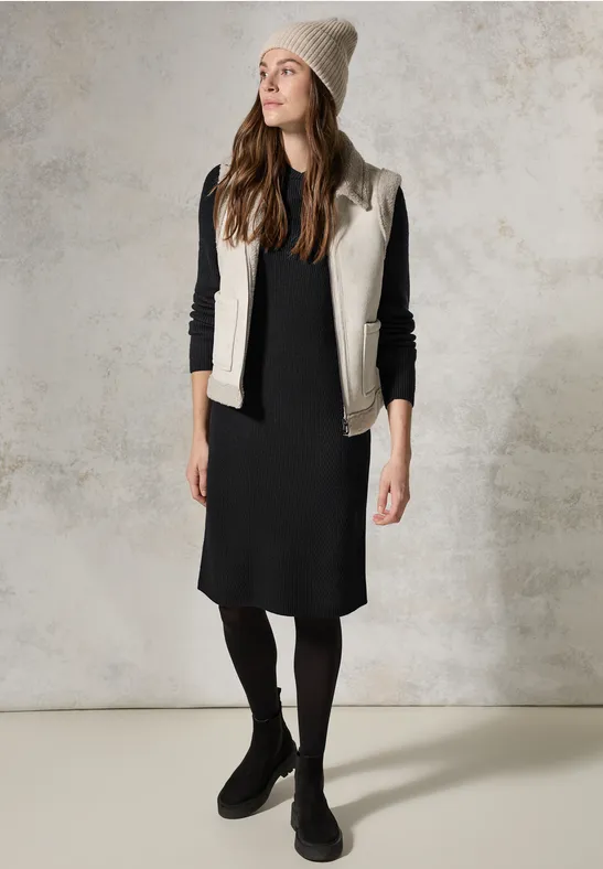 Gestructureerde jurk