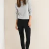 Legging met glittertape
