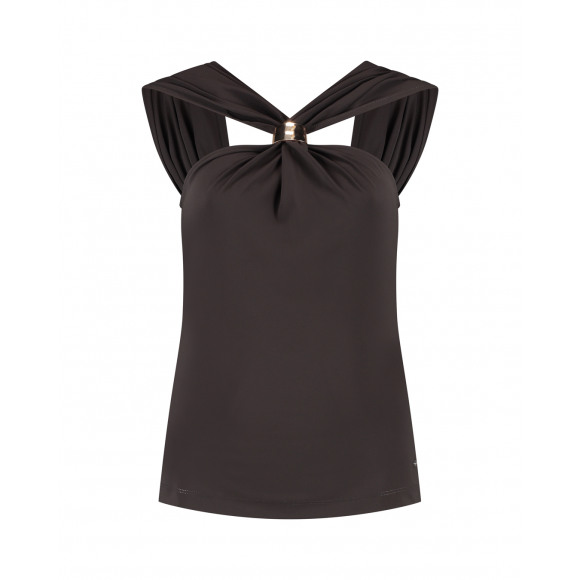 Lady day - Bruin | Dames | Top | Bruin | 3XL | regular | Kamst mode