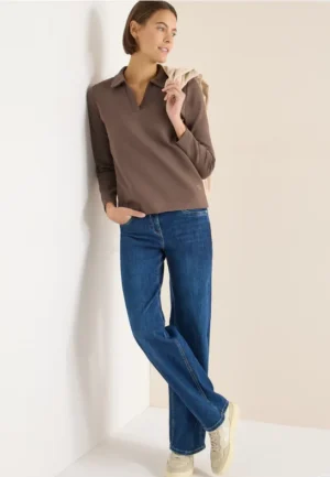 Poloshirt in effen kleur