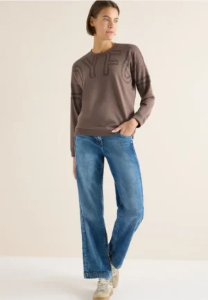 Shirt met print aan de voorkant