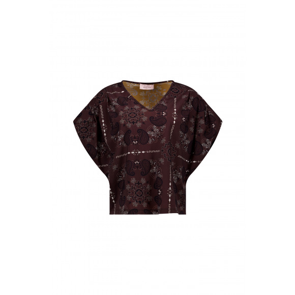 Studio Anneloes - Bruin | Dames | Top | Bruin | XL | regular | Kamst mode