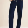 Uitgerolde Wide Legs jeans