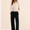 Wide Legs corduroy broek