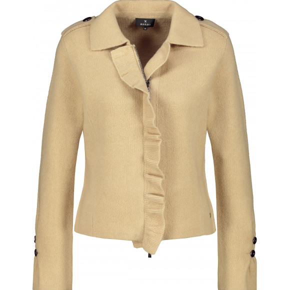 Monari - Beige | unisex | Trui | Beige | 42 | regular | Kamst mode
