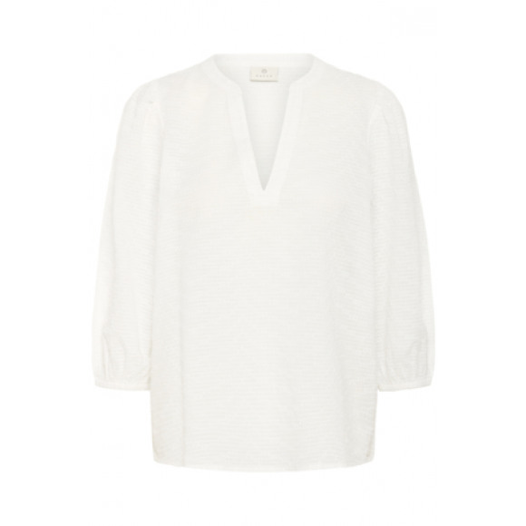 Kaffe - Wit | unisex | Blouse | Wit | 36 | regular | Kamst mode