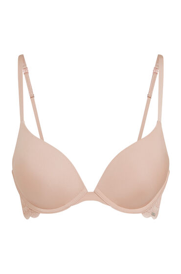 Hunkemöller Voorgevormde push-up beugel bh Angie Beige - Afbeelding 2