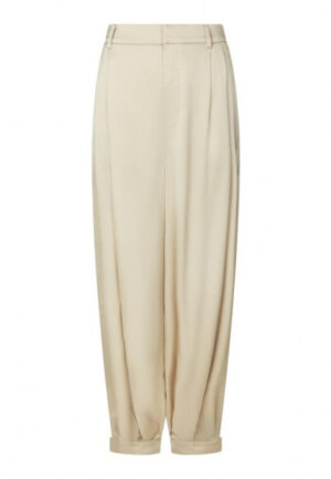 Neo noir - Beige | Dames | Broek | Beige | 40 | regular | Kamst mode